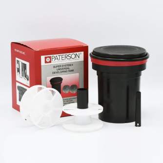 For Darkroom - Paterson Super System 4 universal developing tank incl. 2 reels - quick order from manufacturer