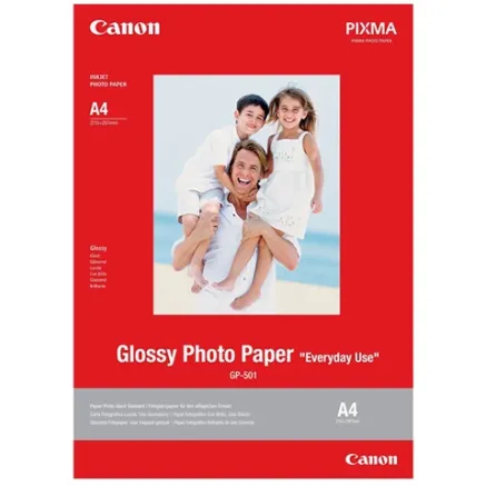 Canon photo paper GP-501 A4 Glossy 200g 20 sheets