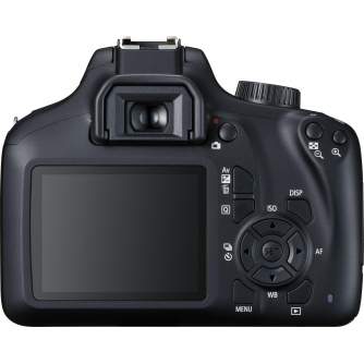 Spoguļkameras - Canon EOS 4000D + 18-55mm III + 75-300mm III Kit - ātri pasūtīt no ražotāja
