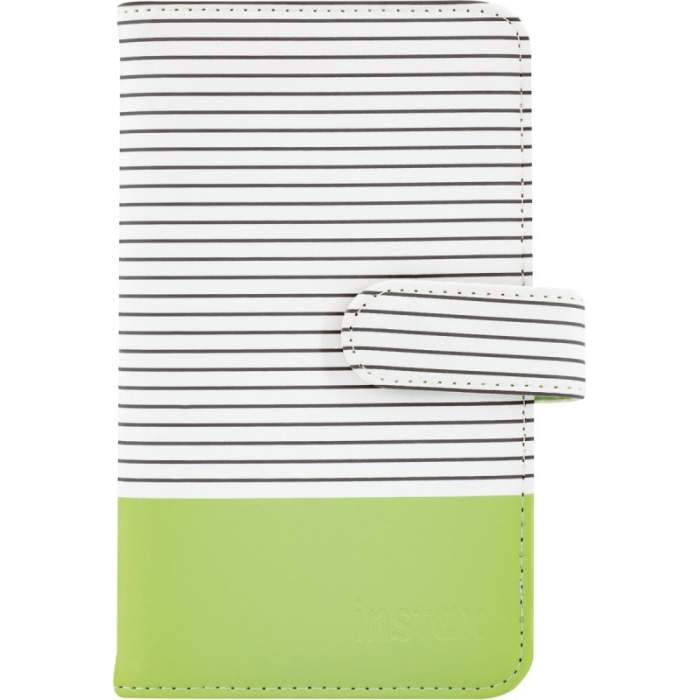 Photo Albums - FUJIFILM Albumas instax mini LAPORTA "Striped Lim Green", 108 nuotr. - quick order from manufacturer