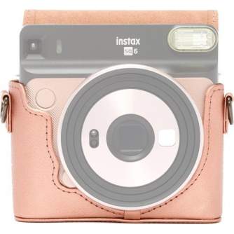 Bags for Instant cameras - Fujifilm Instax Square SQ6 case, gold - quick order from manufacturer