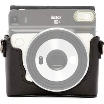 Koferi Instant kameram - Fujifilm Instax Square SQ6 futrālis, melns - ātri pasūtīt no ražotāja