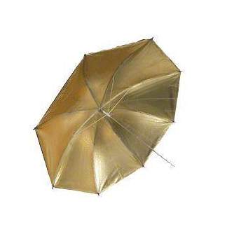 Umbrellas - walimex Reflex Umbrella gold, 84cm - quick order from manufacturer