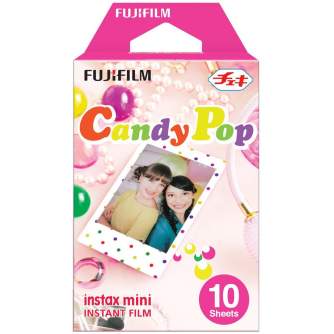Картриджи для инстакамер - FUJIFILM Colorfilm instax mini CANDYPOP (10PK) - купить сегодня в магазине и с доставкой