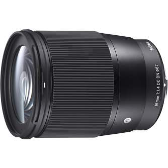 Objektīvi - Sigma 16mm F1.4 DC DN Sony E-mount [CONTEMPORARY] - купить сегодня в магазине и с доставкой