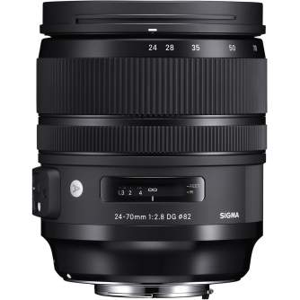 Objektīvi - Sigma 24-70mm F2.8 DG OS HSM Nikon [ART] - ātri pasūtīt no ražotāja