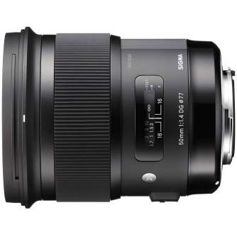 Objektīvi - Sigma 50mm F1.4 DG HSM Art Canon EF mount - быстрый заказ от производителя