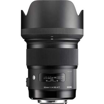 Objektīvi - Sigma 50mm F1.4 DG HSM Art Canon EF mount - быстрый заказ от производителя