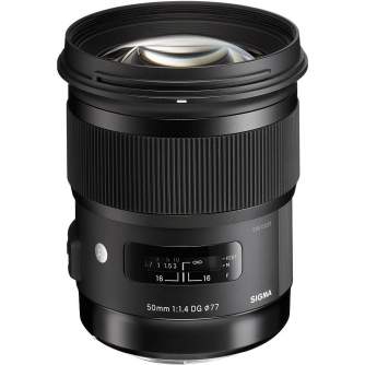 Lenses - Sigma 50mm F1.4 DG HSM | Art | Nikon fmount - quick order from manufacturer