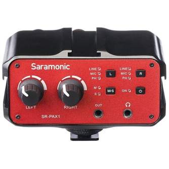 Аудио Микшер - Saramonic SR-PAX1 audio adapter - two-channel - быстрый заказ от производителя