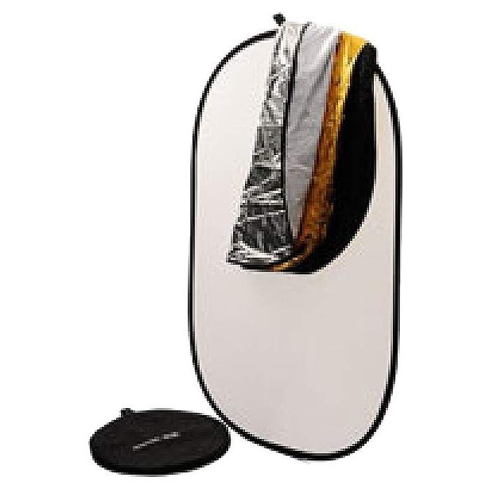 Foldable Reflectors - BIG Helios reflector 102×168cm 5in1 (428365) - quick order from manufacturer