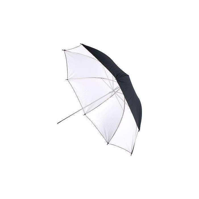 Foto lietussargi - BIG Helios lietussargs 100cm, balts/melns (428302) - ātri pasūtīt no ražotāja