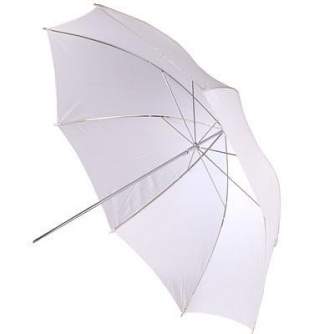 Foto lietussargi - BIG Helios lietussargs 100cm, balts/caurspīdīgs (428301) - ātri pasūtīt no ražotāja