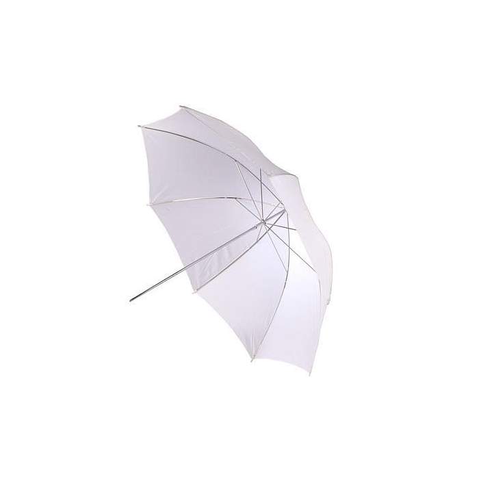 Foto lietussargi - BIG Helios lietussargs 100cm, balts/caurspīdīgs (428301) - ātri pasūtīt no ražotāja