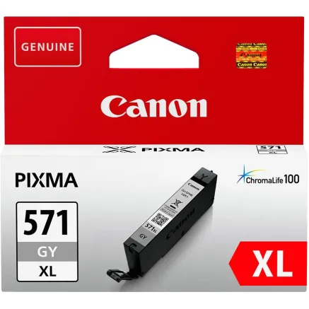Canon tintes kasetne CLI-571XL, pelēka