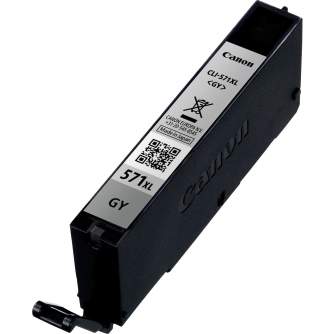 Printeri un piederumi - Canon tintes kasetne CLI-571XL, pelēka - ātri pasūtīt no ražotāja