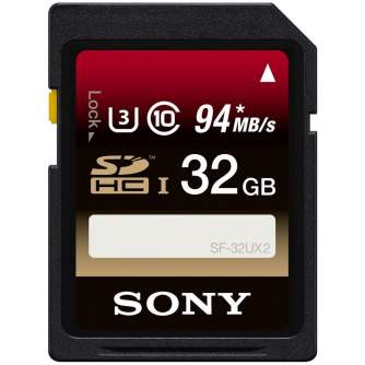 Карты памяти - Sony memory card SDHC 32GB Professional UHS-I U3 Class 10 - быстрый заказ от производителя