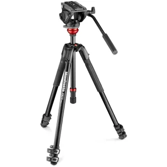Video statīvi - Manfrotto statīva komplekts MVK500190XV Alu Video Kit - perc šodien veikalā un ar piegādi