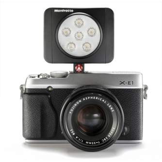 On-camera LED light - Manfrotto Lumimuse 6 LED Light MLUMIEART-BK - quick order from manufacturer