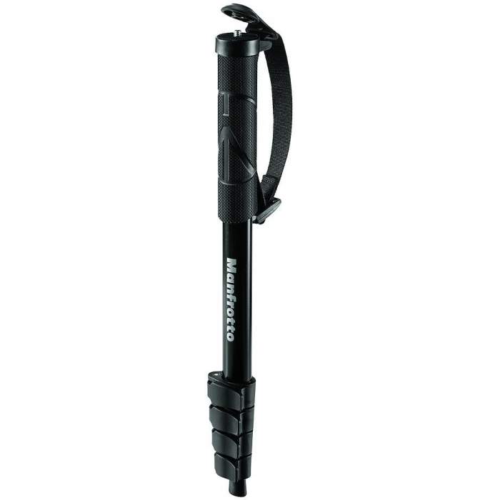 Monopods - Manfrotto monopod MMCOMPACT-BK, black - quick order from manufacturer