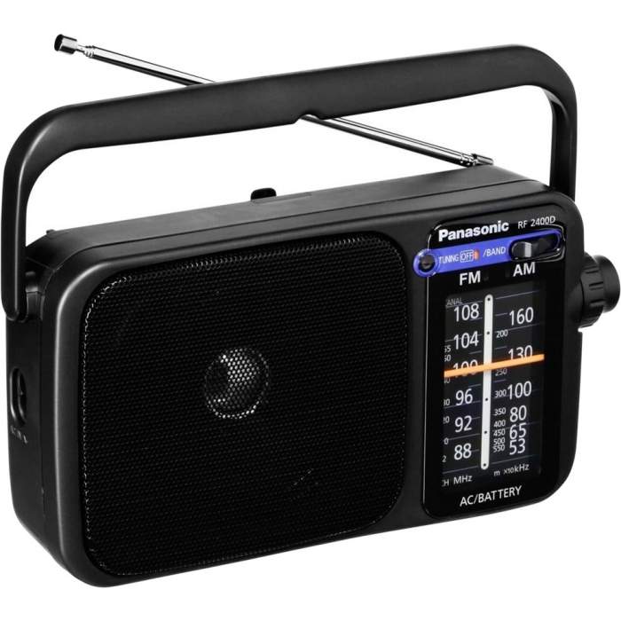 Dāvanas - Panasonic radio RF-2400DEG-K - ātri pasūtīt no ražotāja