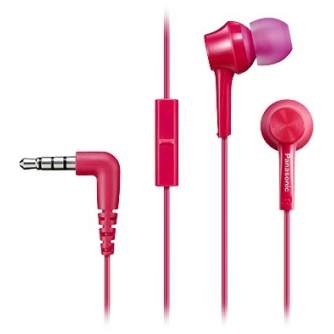 Headphones - Panasonic headset RP-TCM105E-P, pink - quick order from manufacturer