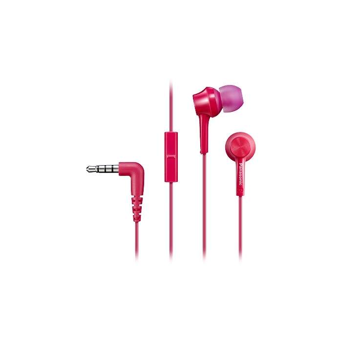 Headphones - Panasonic headset RP-TCM105E-P, pink - quick order from manufacturer