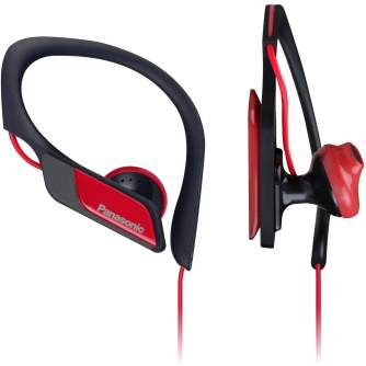 Наушники - Panasonic earphones RP-HS34 E-R, red - быстрый заказ от производителя