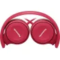 Headphones - Panasonic RP-HF100E-P On-Ear Headphones, Pink, 30mm, Foldable, Lightweight - quick order from manufacturer