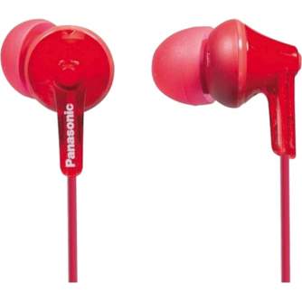 Headphones - Panasonic earphones RP-HJE125E-R, red - quick order from manufacturer