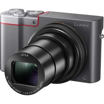 Kompaktkameras - Panasonic Lumix DMC-TZ100, sudrabots - ātri pasūtīt no ražotāja