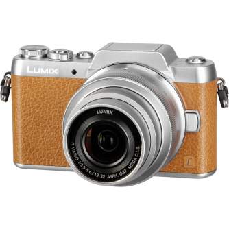 Compact Cameras - Panasonic Lumix DMC-GF7 + 12-32mm Kit, brown - quick order from manufacturer