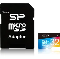 Discontinued - Silicon Power memory card microSDHC 32GB Superior Pro Color U3 + adapterDiscontinued - Silicon Power memory card microSDHC 32GB Superior Pro Color U3 + adapter