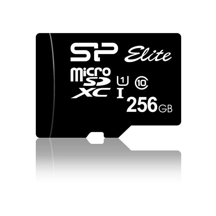Memory Cards - Silicon Power memory card microSDXC 256GB Elite UHS-I - quick order from manufacturer