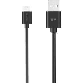 Кабели - Silicon Power cable microUSB-USB Boost Link 1m, black - быстрый заказ от производителя