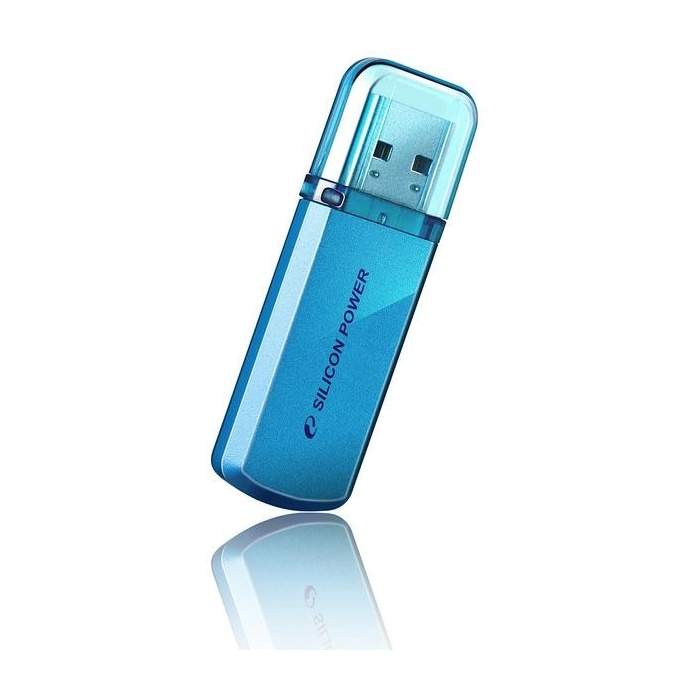 USB memory stick - Silicon Power flash drive 8GB Helios 101, blue SP008GBUF2101V1B - quick order from manufacturer
