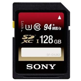 Memory Cards - Sony memory card SDXC 128GB Expert C10 UHS-I U3 - quick order from manufacturer