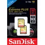 Atmiņas kartes - Sandisk memory card SDHC 32GB Extreme Plus 90MB/s 2pcs - ātri pasūtīt no ražotāja
