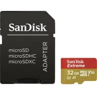 Карты памяти - SanDisk memory card microSDHC 32GB Extreme V30 A1 + adapter - купить сегодня в магазине и с доставкойКарты памяти - SanDisk memory card microSDHC 32GB Extreme V30 A1 + adapter - купить сегодня в магазине и с доставкой