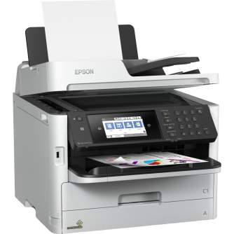 Принтеры и принадлежности - Струйный принтер Epson WorkForce WF-C5710DWF, серый C11CG03401 - быстрый заказ от производителя