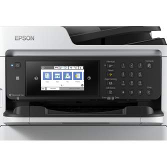 Принтеры и принадлежности - Струйный принтер Epson WorkForce WF-C5710DWF, серый C11CG03401 - быстрый заказ от производителя
