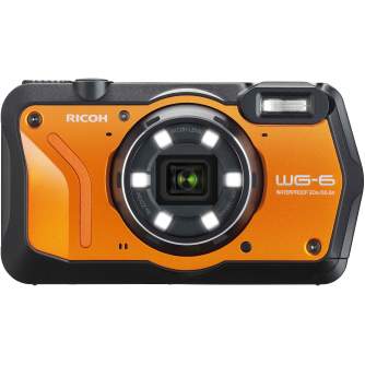 Compact Cameras - RICOH/PENTAX RICOH WG-6 ORANGE - quick order from manufacturer