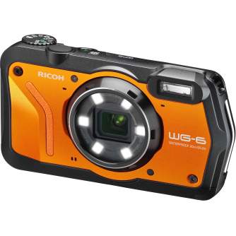 Kompaktkameras - RICOH/PENTAX RICOH WG-6 ORANGE - ātri pasūtīt no ražotāja