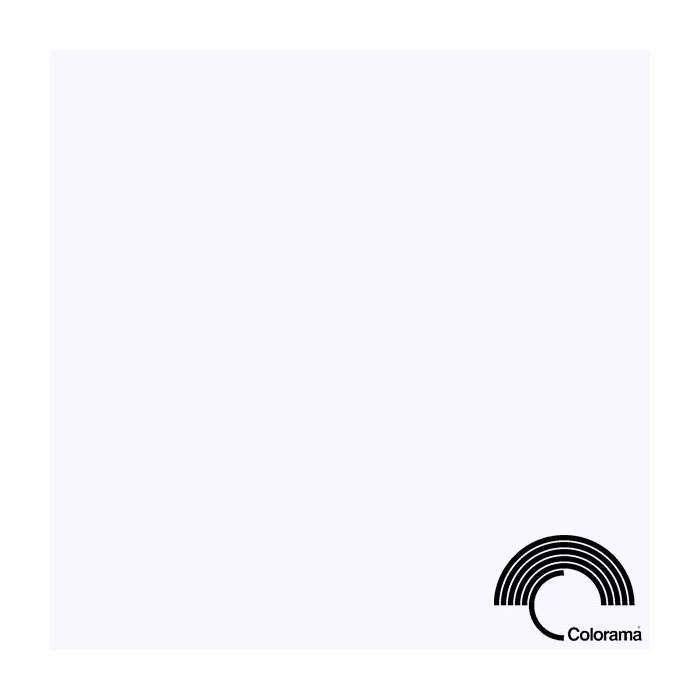 Backgrounds - Colorama background 1.35x11m, white (0565) - quick order from manufacturer