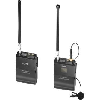 Беспроводные петличные микрофоны - Boya Microphone Set Wireless SR-WFM12 VHF - быстрый заказ от производителя