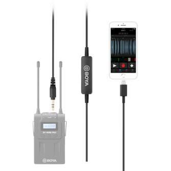 Аудио кабели, адаптеры - Boya 3.5mm TRS to Lightning Adapter 35C-L - быстрый заказ от производителя
