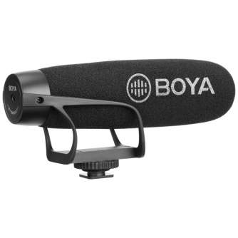Videokameru mikrofoni - Boya BY-BM2021 kondensatora Shotgun mikrofons - ātri pasūtīt no ražotāja