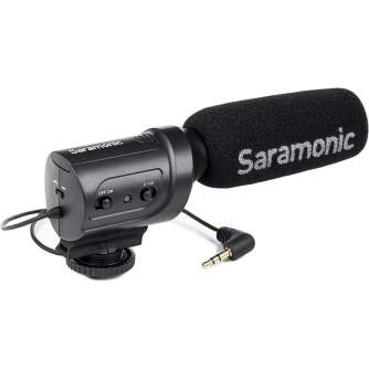 Microphones - Saramonic microphone SR-M3 + windshield Furry M3-WS - quick order from manufacturer
