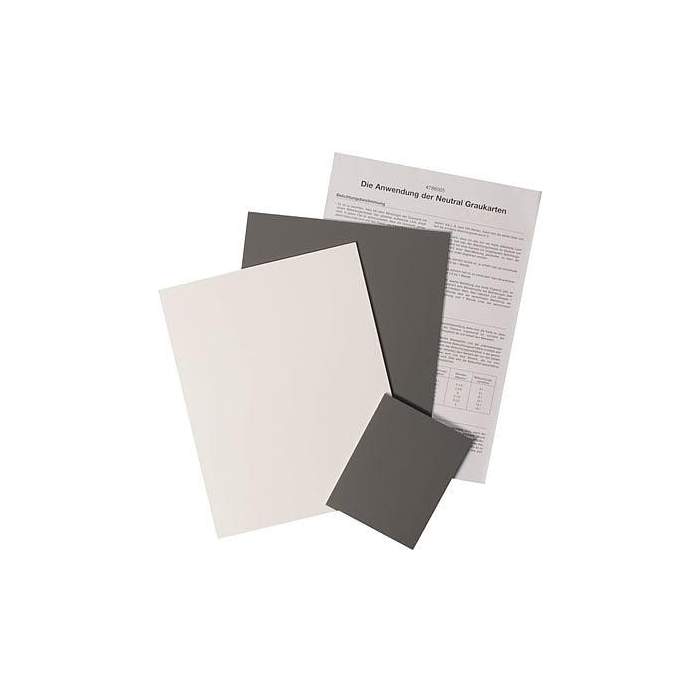 White Balance Cards - BIG gray card kit (486005) - quick order from manufacturer
