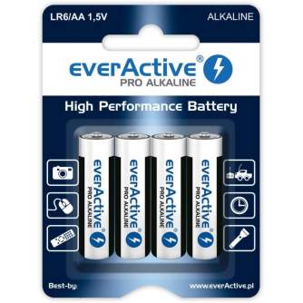 Baterijas, akumulatori un lādētāji - EverActive Super Heavy Duty AAA LR03 MICRO MN2400 1.5V 4 gab. - ātri pasūtīt no ražotāja